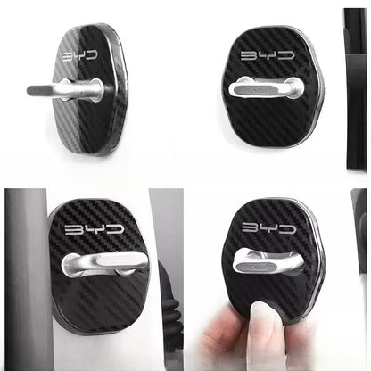 For BYD Car Door Lock Protection Cover Cushioning Cushion (Four Pieces)