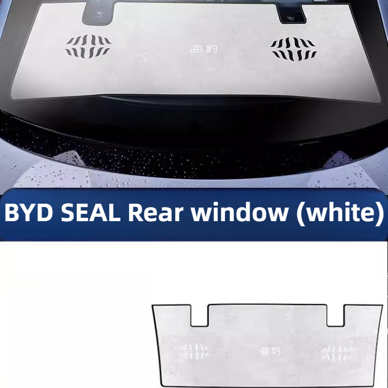 For BYD SEAL Instrument Panel + Rear Window Heat Insulation Sunscreen Pad