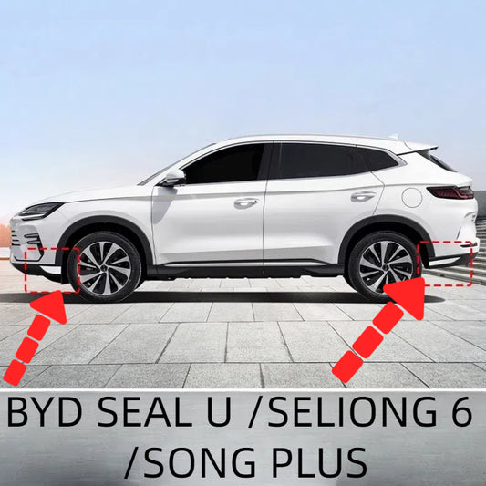 For BYD SEAL U/SEALIONG 6/SONG PLUS Front And Rear Bumper Stainless Steel Corner Guard