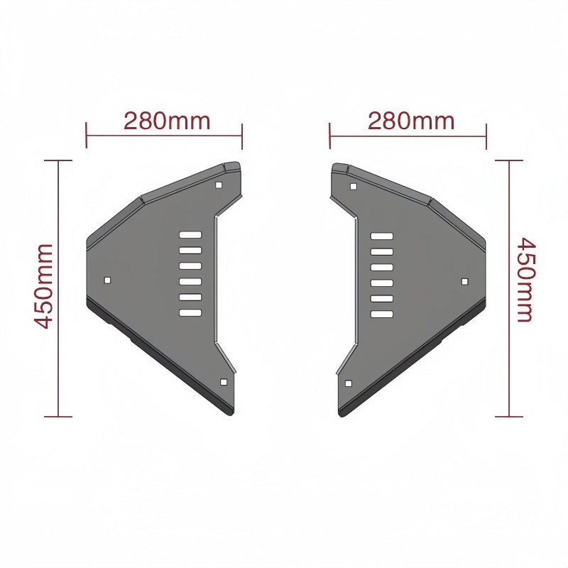 Lower Control Arm Skid Plate for BYD Leopard 5/8 & Denza B5/B8