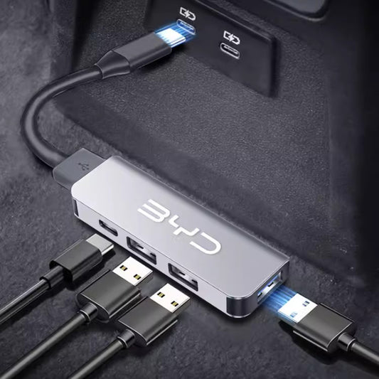 BYD Car USB Expander Type-c Converter Head Charging