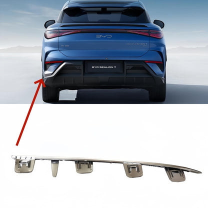 OEM BYD Sealion 7 Rear Bumper Trim Chrome Strip