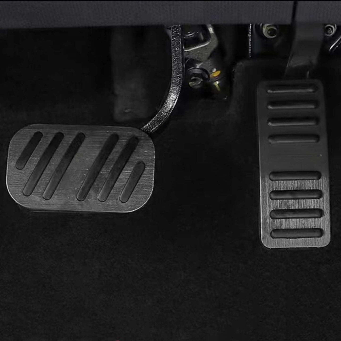 For BYD ATTO 3 Aluminum Alloy Auto Accelerator Pedal Brake Pedal Non-Slip Sleeve