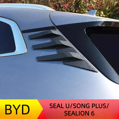 For BYD SEAL U/SONG PLUS/SEALION 6 Automotive Rear Wind Knife Sports Decoration Accessories