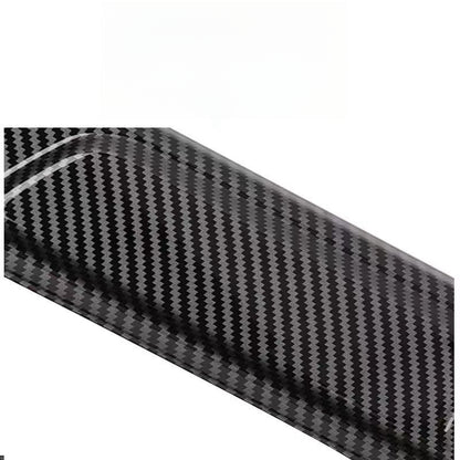 For BYD Seal EV Car Door Sill Guards ABS Carbon Fiber Scuff Plate Protector Threshold Trim Cover Sticker Car Styling Accessories