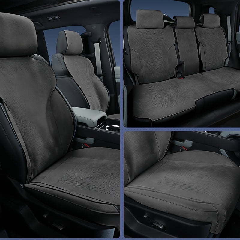 Half Coverage Suede Seat Covers for BYD Leopard 5 & Denza B5