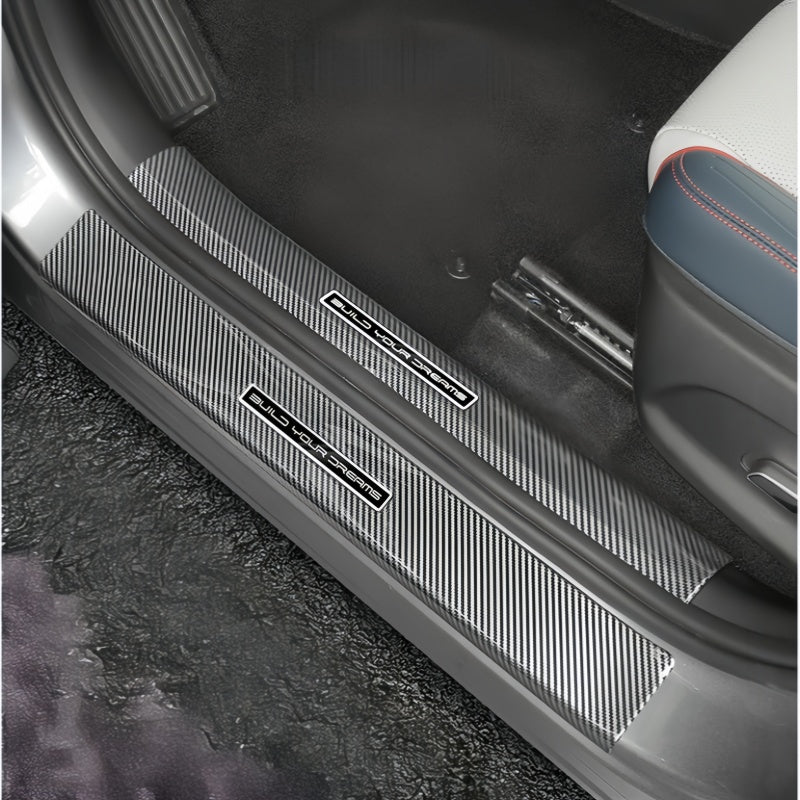 Carbon Fiber Door Sill Protection Bars for BYD ATTO 3 (2023-2026)