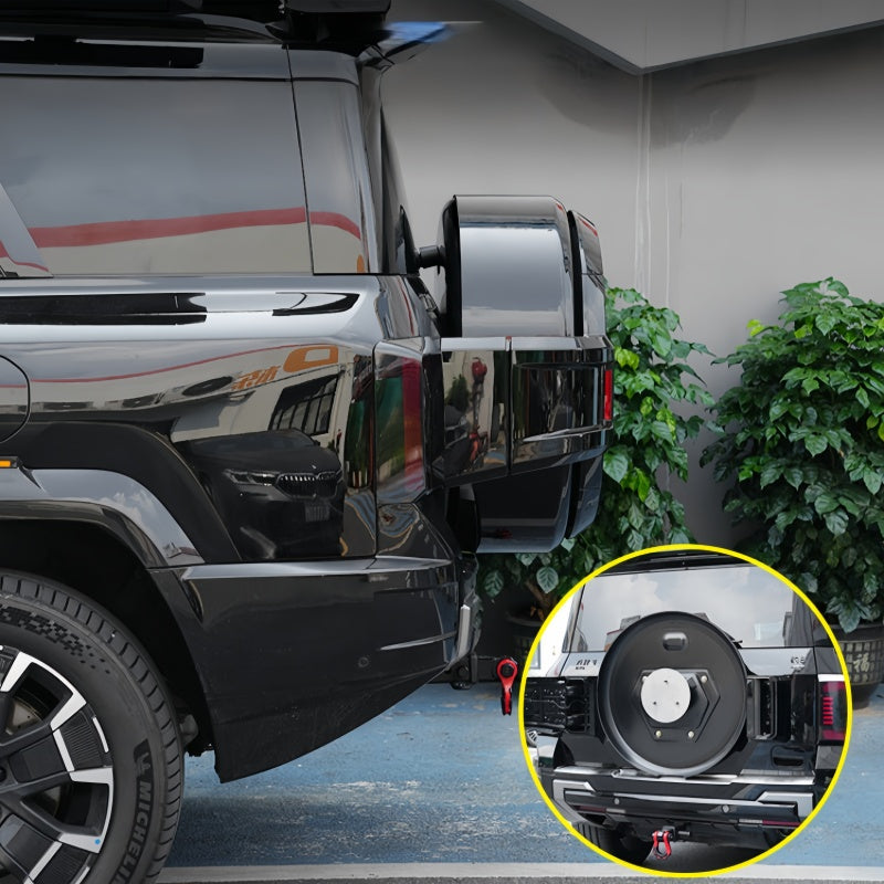 Rear Trunk ABS Spare Tire Cover for Denza B8 & BYD Leopard 8