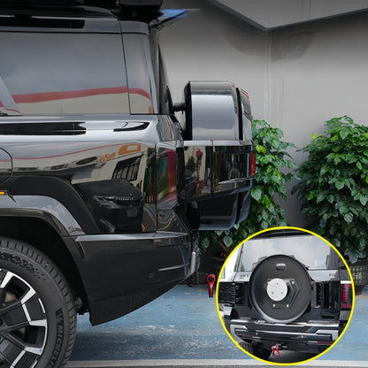 Rear Trunk ABS Spare Tire Cover for Denza B8 & BYD Leopard 8