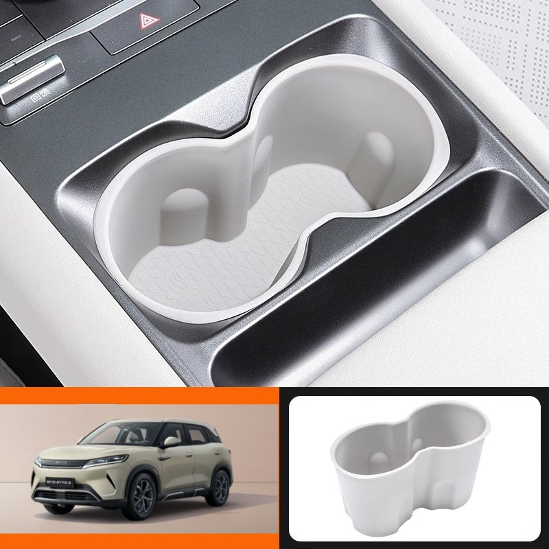 For BYD ATTO 2 Cup Holder Silicone Insert