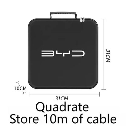 For BYD Car Charging Cable Storage Bag