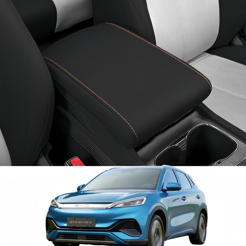 Leather Center Armrest Cover Protector for BYD ATTO 3