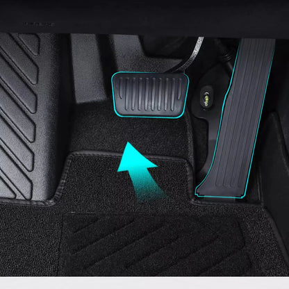 For BYD SEAL Automotive Double Floor Mat （ TPE Floor Mat + Felt Surface ）