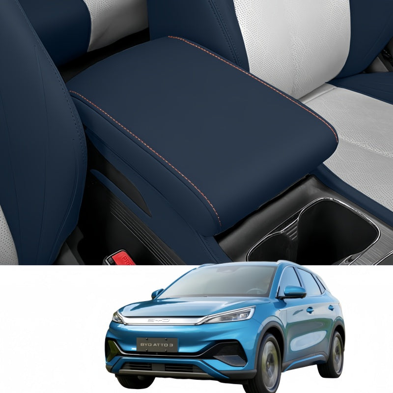 Leather Center Armrest Cover Protector for BYD ATTO 3