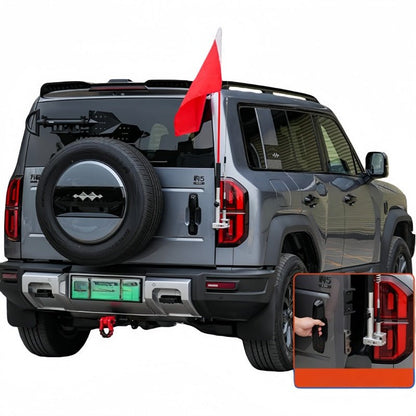 Antenna & Flag Pole Mount Bracket for BYD Leopard 5 & Denza B5 - Nice BYD