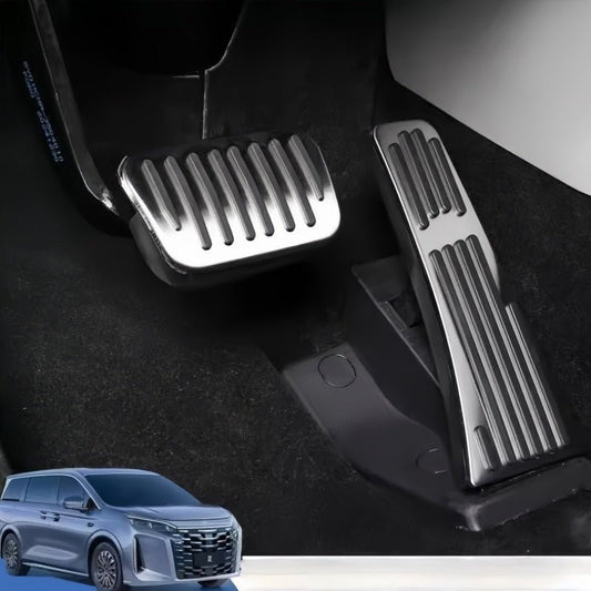 Brushed Aluminum Pedal for BYD M9 & Denza D9 - Nice BYD