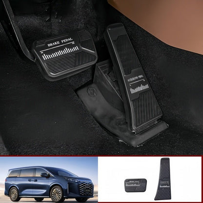 Brushed Aluminum Pedal for BYD M9 & Denza D9 - Nice BYD