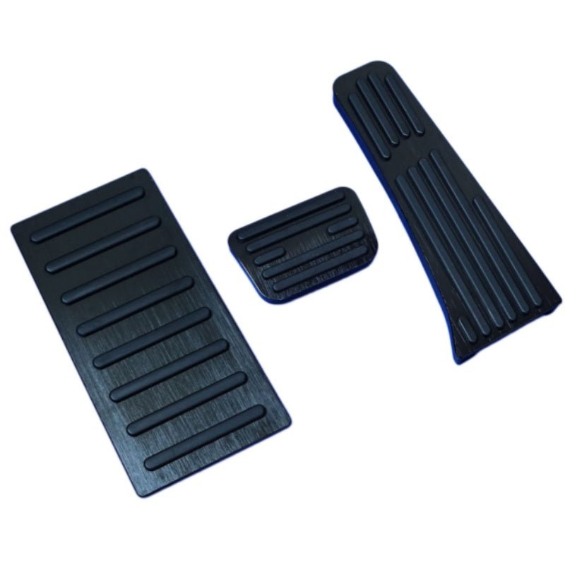Brushed Aluminum Performance Pedal Covers for BYD - Nice BYD