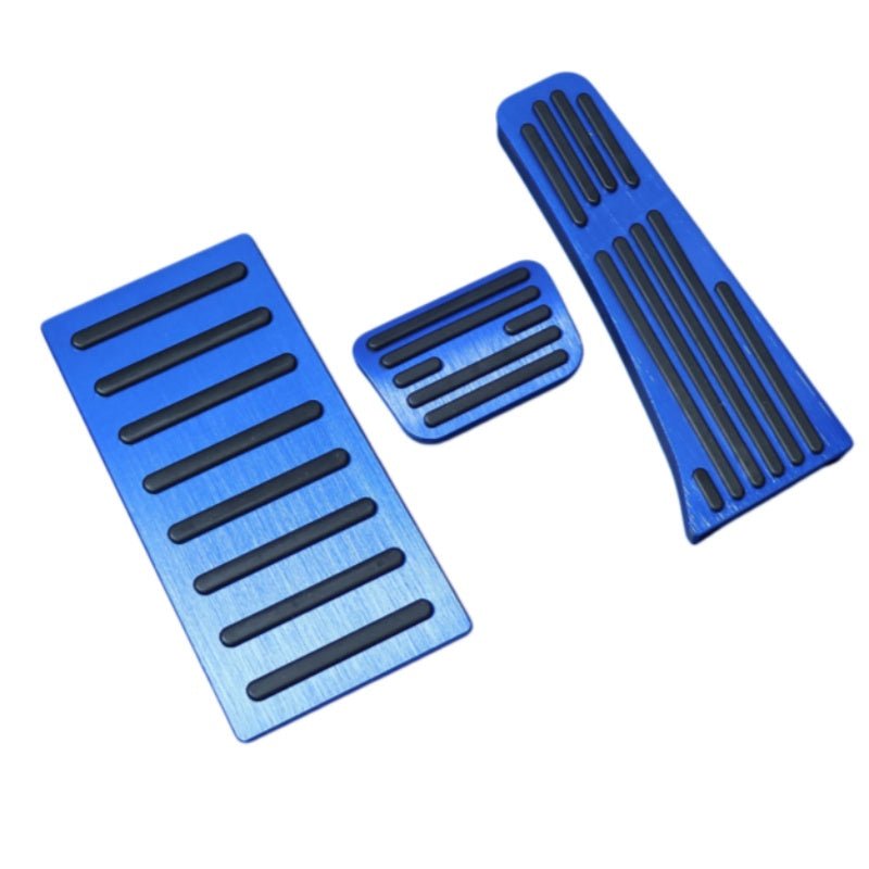 Brushed Aluminum Performance Pedal Covers for BYD - Nice BYD