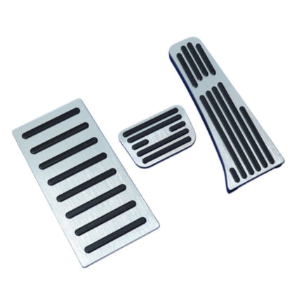 Brushed Aluminum Performance Pedal Covers for BYD - Nice BYD