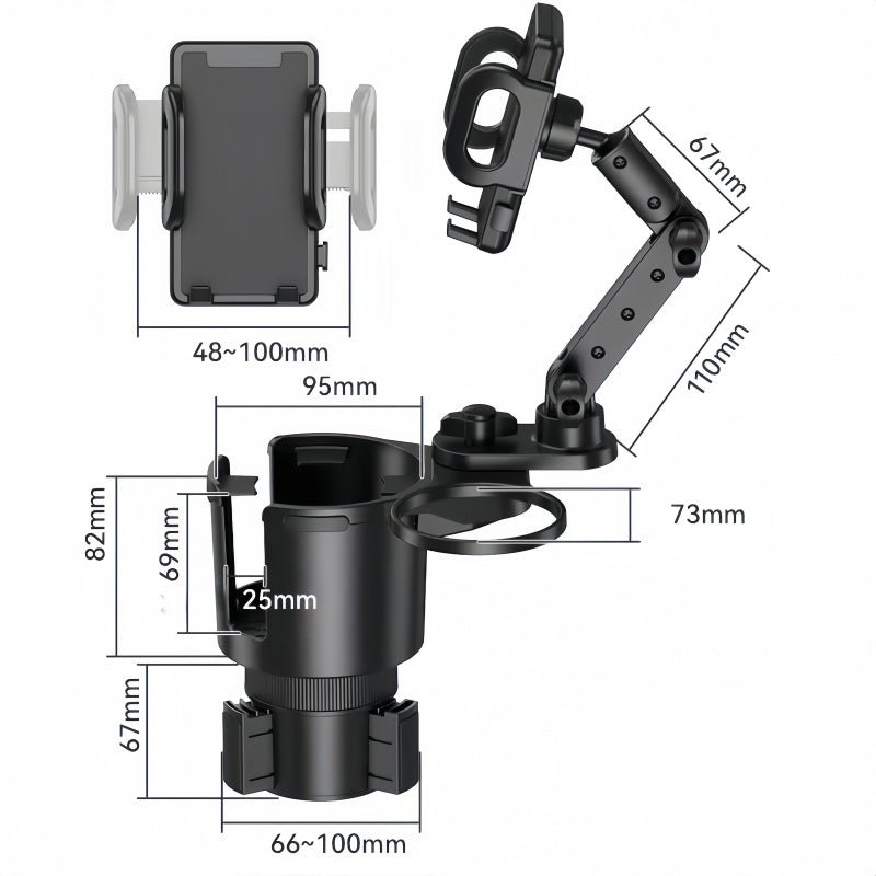 BYD Cup Holder Phone Mount - Nice BYD