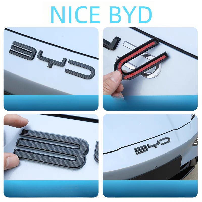 BYD DOLPHIN/SEAL Car BYD LOGO Sticker - Nice BYD