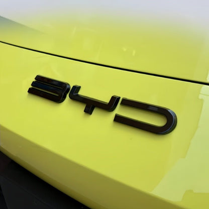 "BYD" Emblem Sticker for BYD ATTO 1 Bumpers - Nice BYD
