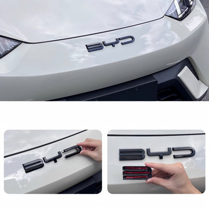 "BYD" Emblem Sticker for BYD ATTO 1 Bumpers - Nice BYD