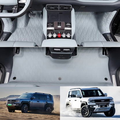 BYD Leopard 5 All - Around Nappa Leather & Cashmere - Like Floor Mats - Nice BYD