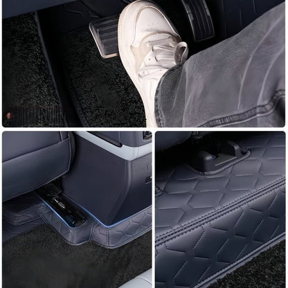 BYD Leopard 5 All - Around Nappa Leather & Cashmere - Like Floor Mats - Nice BYD