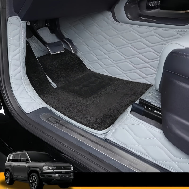 BYD Leopard 5 All - Around Nappa Leather & Cashmere - Like Floor Mats - Nice BYD