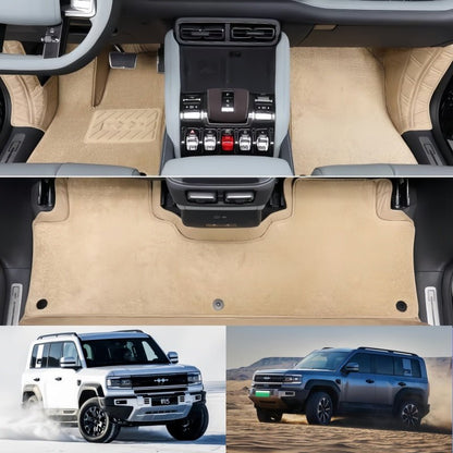 BYD Leopard 5 All - Around Nappa Leather & Cashmere - Like Floor Mats - Nice BYD