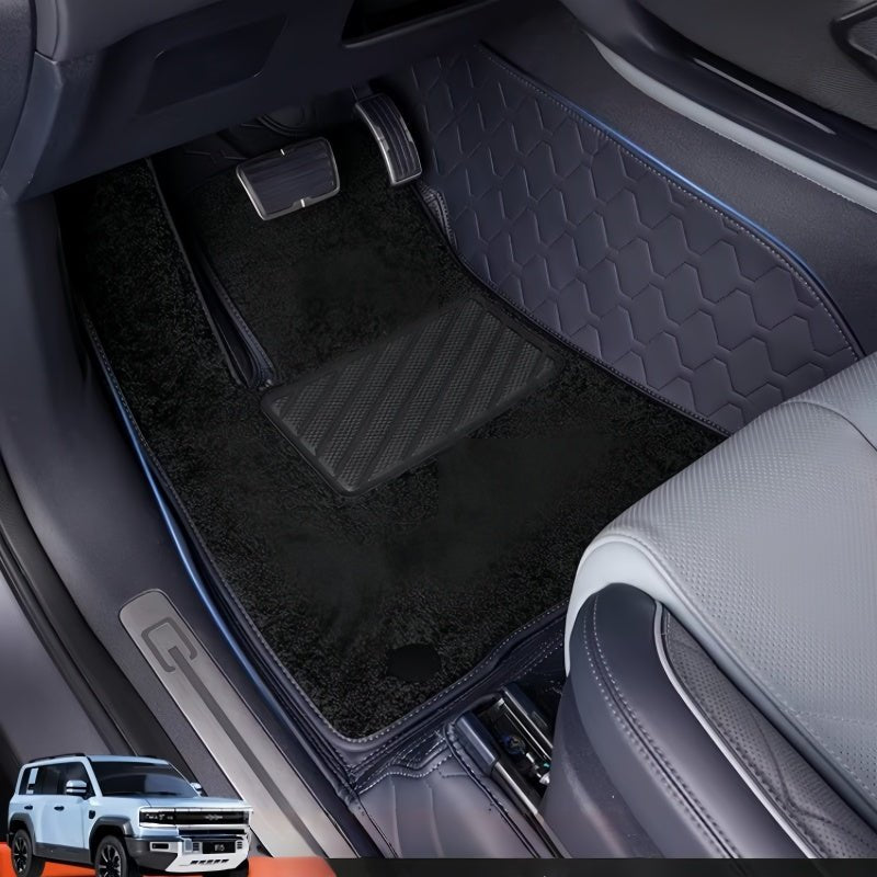 BYD Leopard 5 All - Around Nappa Leather & Cashmere - Like Floor Mats - Nice BYD