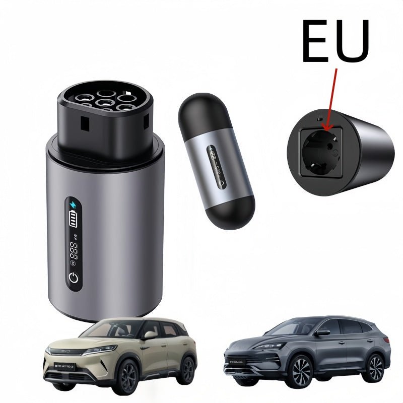 BYD V2L Discharge Adapter Type 2 | 3.3kW Portable Power Outlet