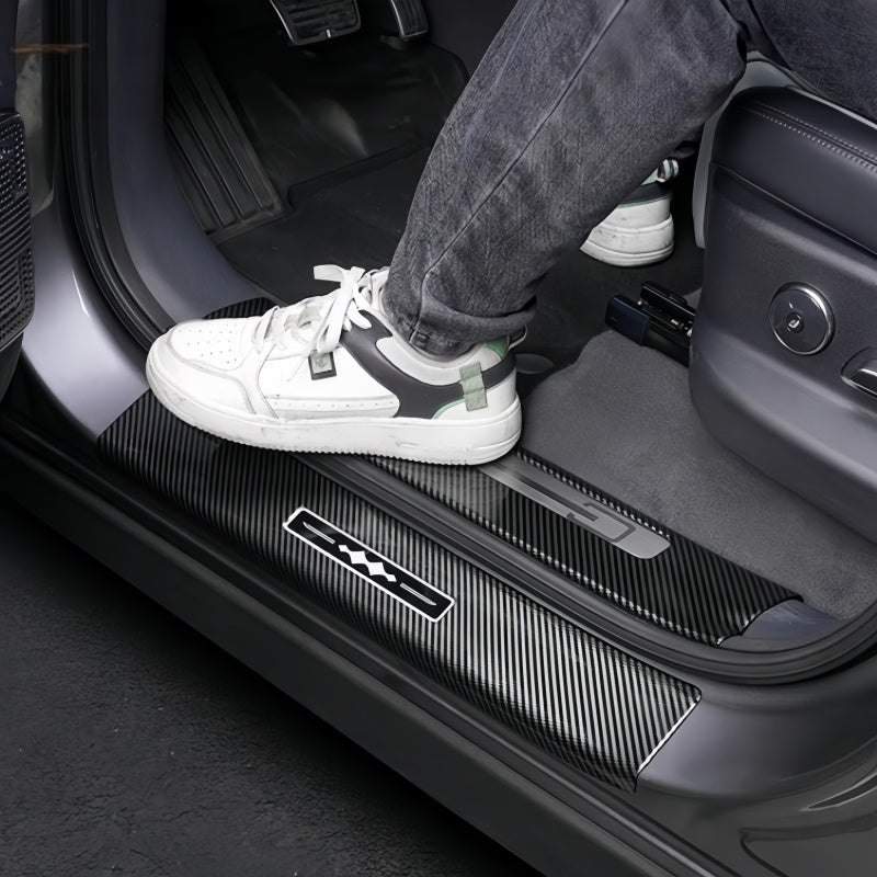 Carbon Fiber Door Sill Guards for BYD Leopard 5 & Denza B5 - Nice BYD