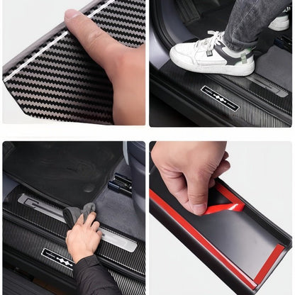 Carbon Fiber Door Sill Guards for BYD Leopard 5 & Denza B5 - Nice BYD