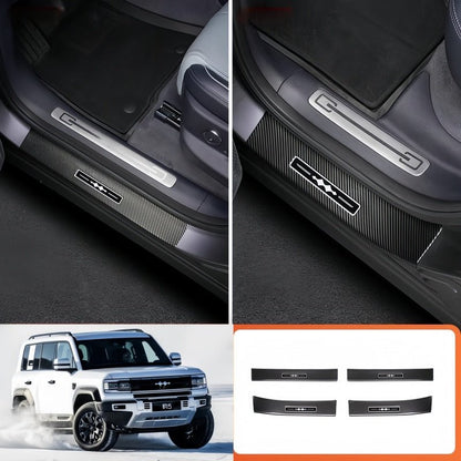 Carbon Fiber Door Sill Guards for BYD Leopard 5 & Denza B5 - Nice BYD