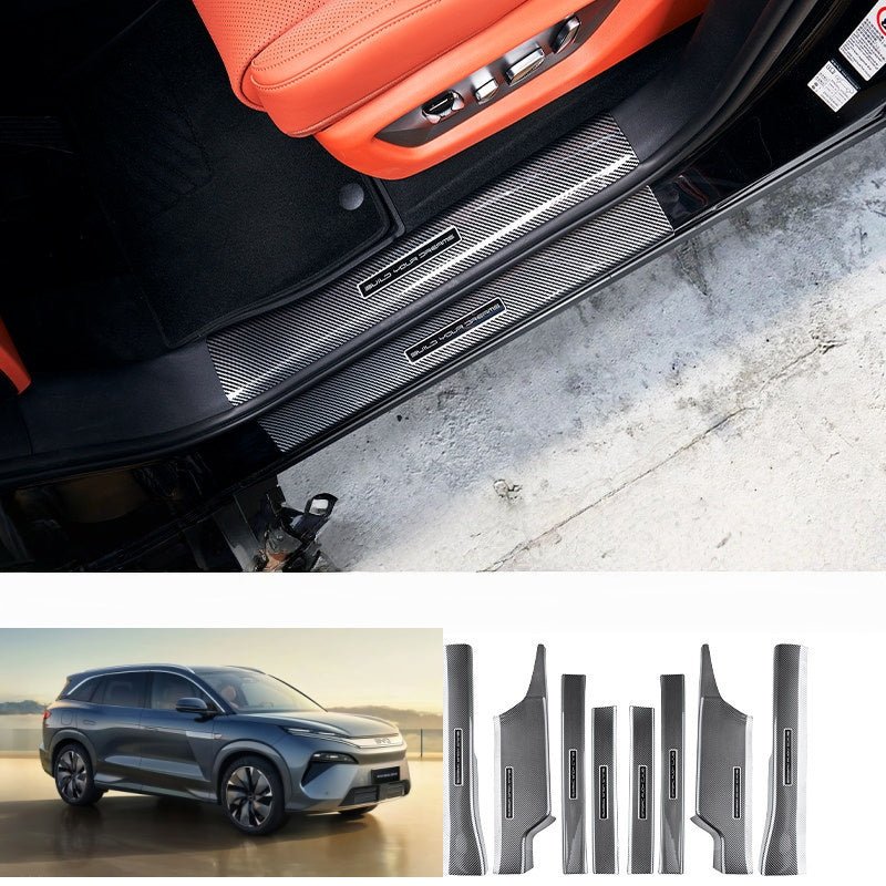 Carbon Fiber Door Sill Protector for BYD Sealion 8 / ATTO 8 - Nice BYD