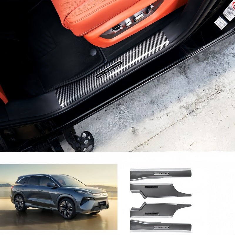 Carbon Fiber Door Sill Protector for BYD Sealion 8 / ATTO 8 - Nice BYD