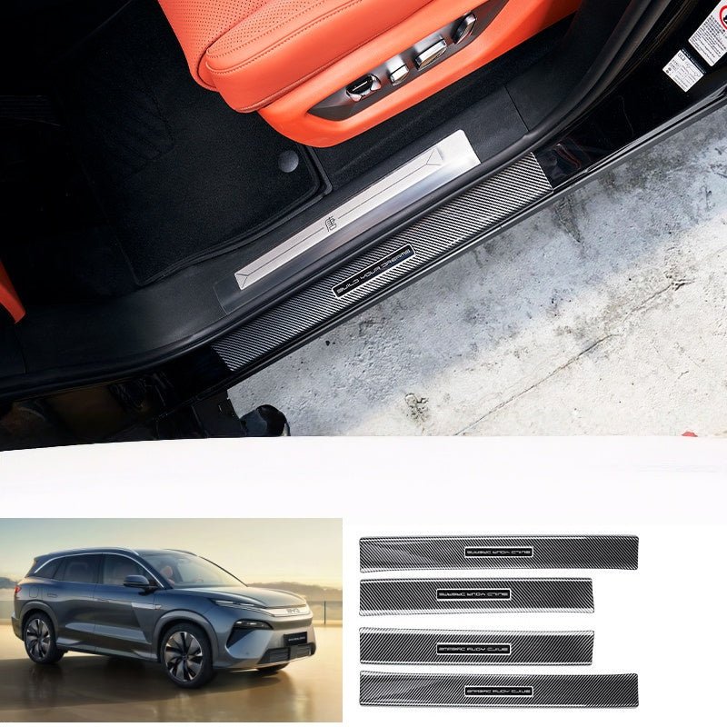 Carbon Fiber Door Sill Protector for BYD Sealion 8 / ATTO 8 - Nice BYD