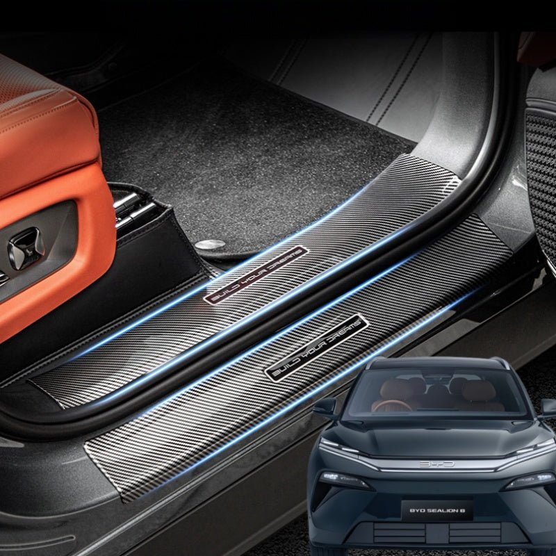 Carbon Fiber Door Sill Protector for BYD Sealion 8 / ATTO 8 - Nice BYD