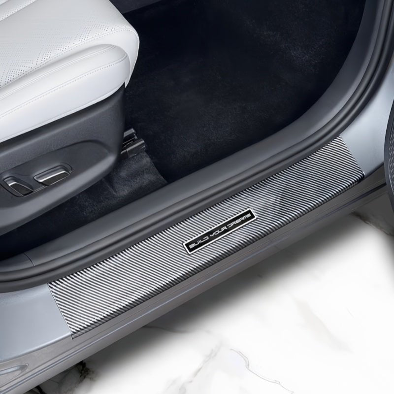 Carbon Fiber Door Sill Protectors for BYD ATTO 2 - Nice BYD