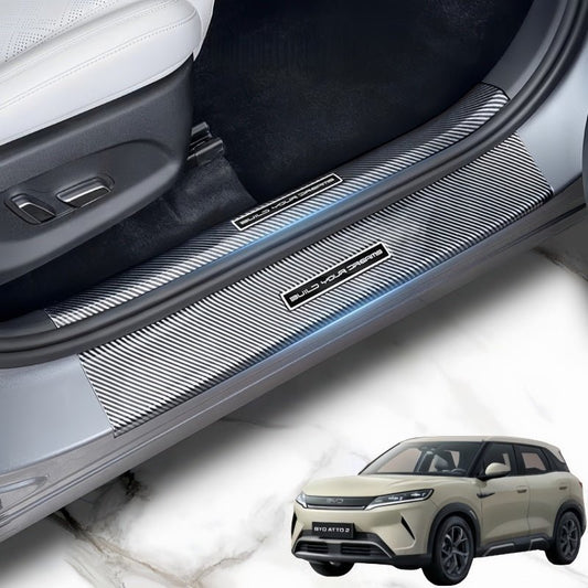 Carbon Fiber Door Sill Protectors for BYD ATTO 2 - Nice BYD