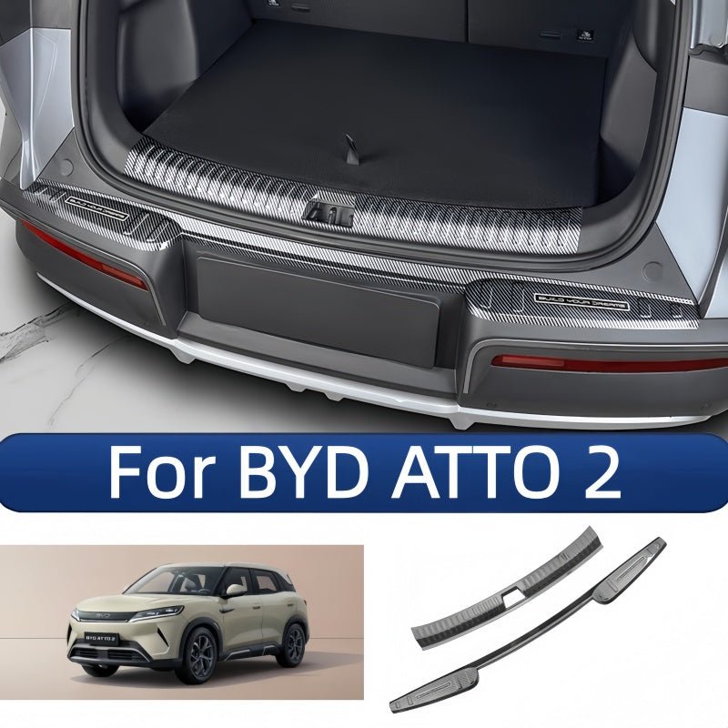 Carbon Fiber Door Sill Protectors for BYD ATTO 2 - Nice BYD