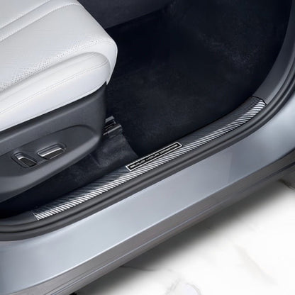 Carbon Fiber Door Sill Protectors for BYD ATTO 2 - Nice BYD
