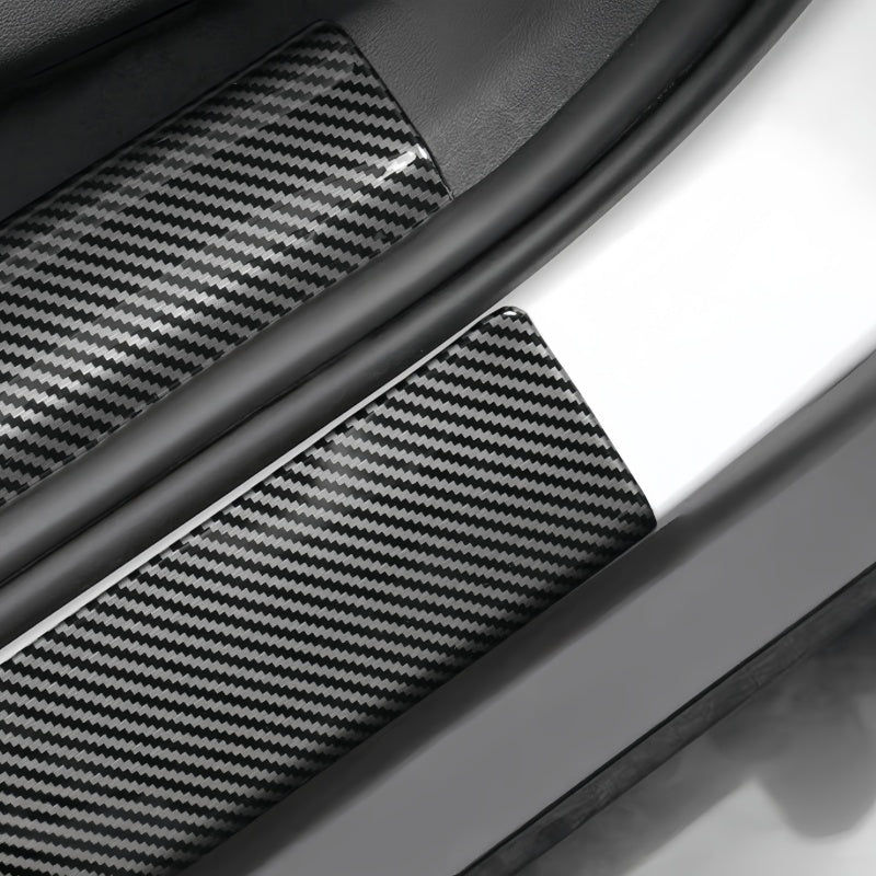 Carbon Fiber Door Sill Protectors for BYD Seal 6 DM - i/Touring - Nice BYD