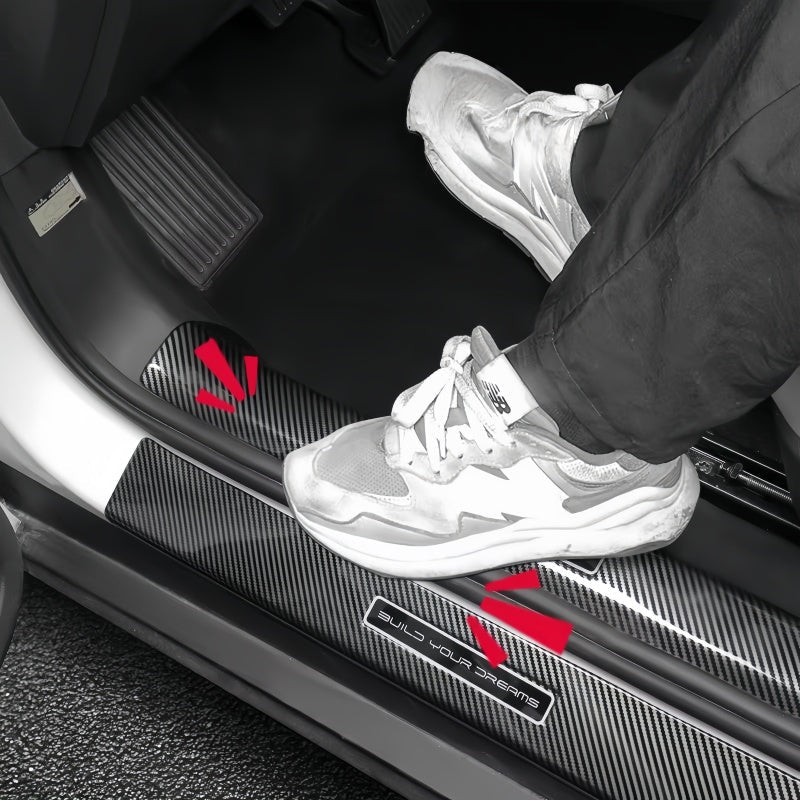 Carbon Fiber Door Sill Protectors for BYD Seal 6 DM - i/Touring - Nice BYD