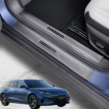 Carbon Fiber Door Sill Protectors for BYD Seal 6 DM - i/Touring - Nice BYD