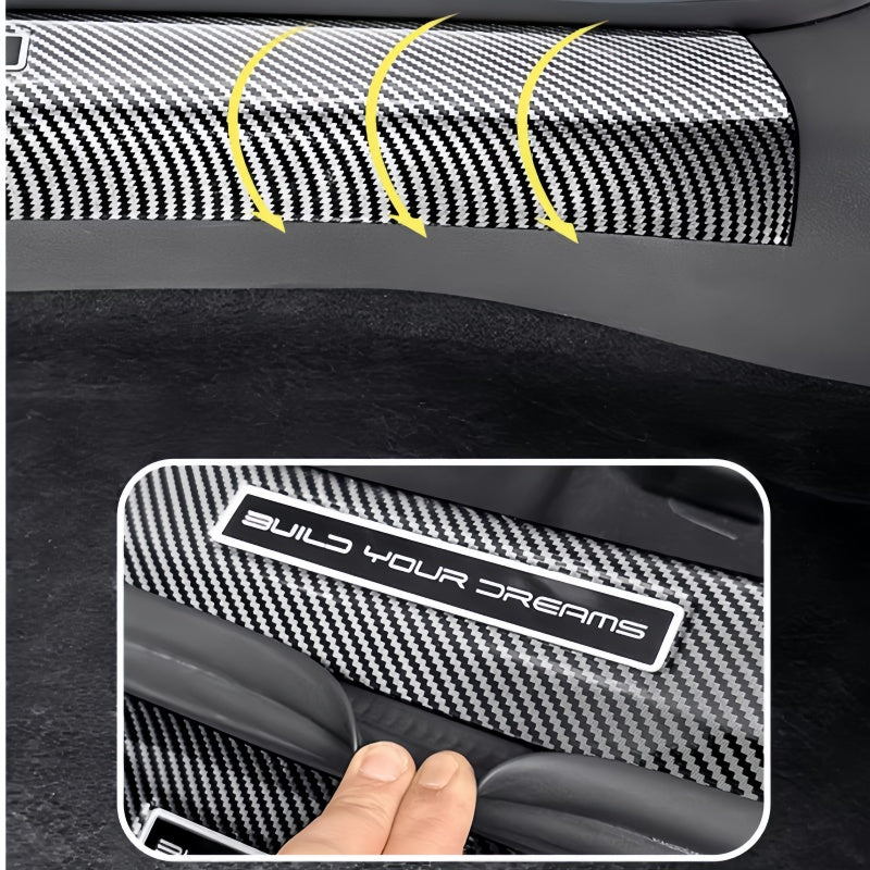 Carbon Fiber Door Sill Protectors for BYD Seal 6 DM - i/Touring - Nice BYD