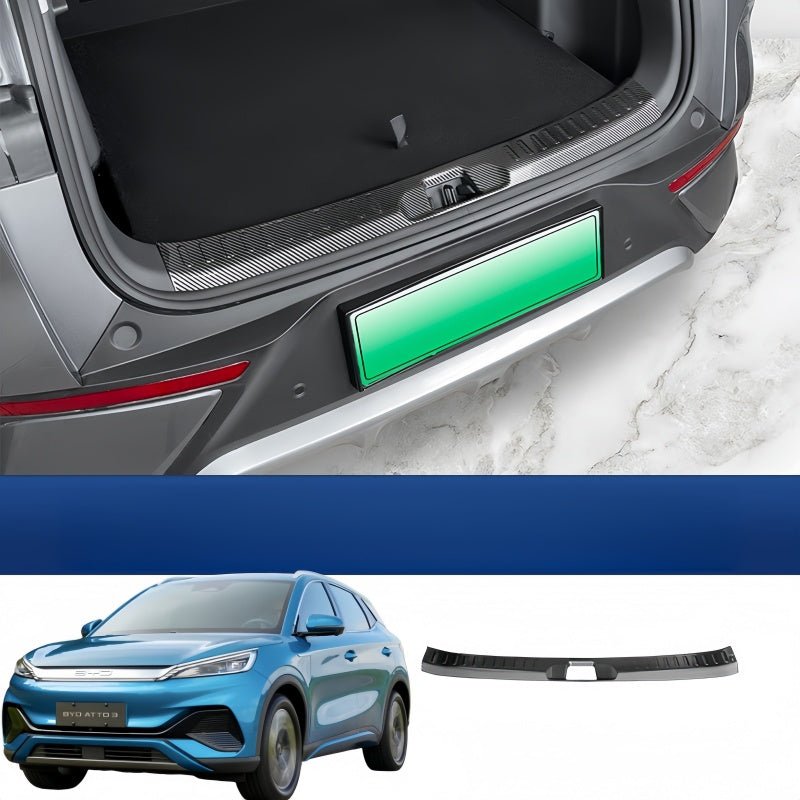 Carbon Fiber Rear Trunk Sill Protector for BYD Atto 3 2023-2026 - Nice BYD
